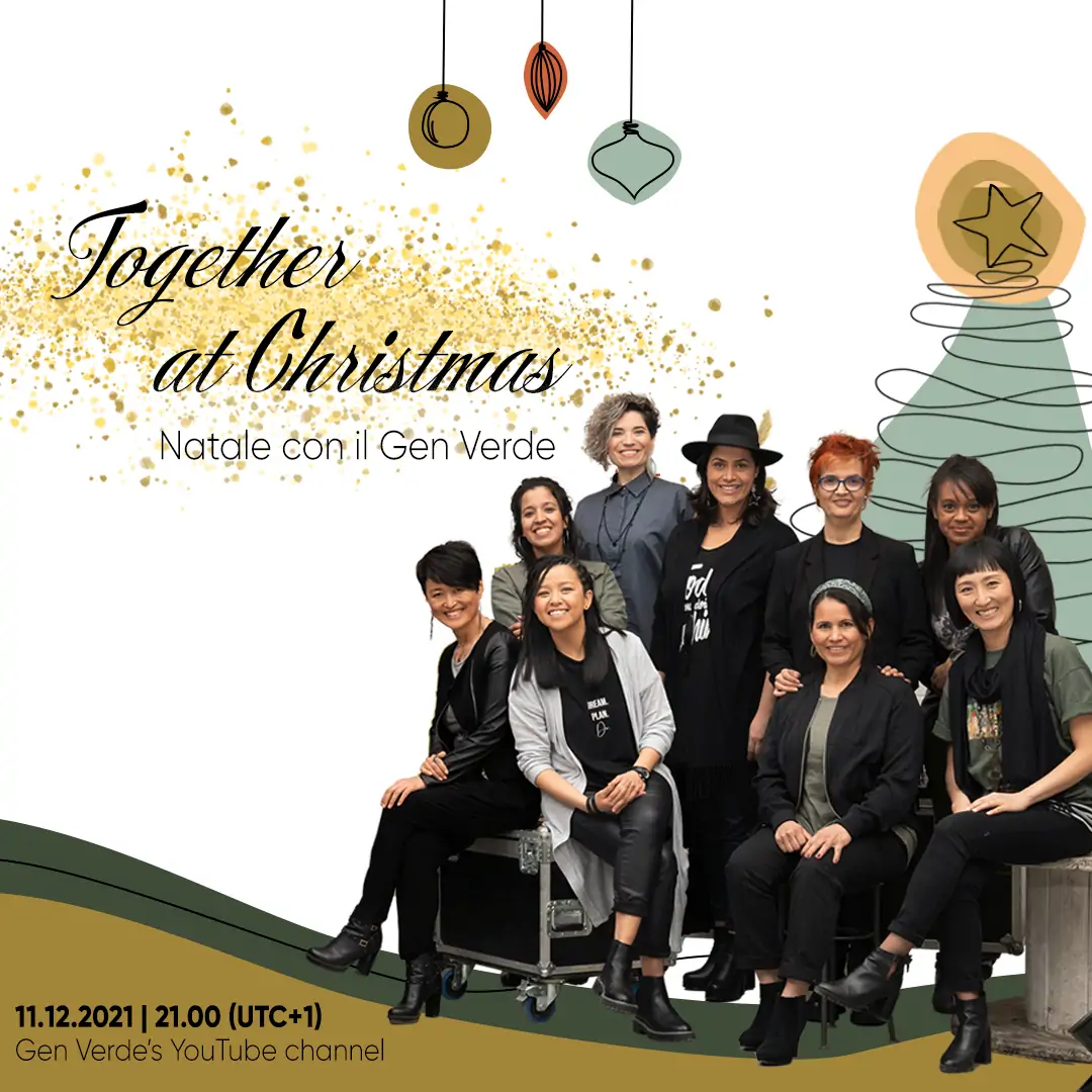 Gen Verde Together at Chrismas-Natale con il Gen Verde